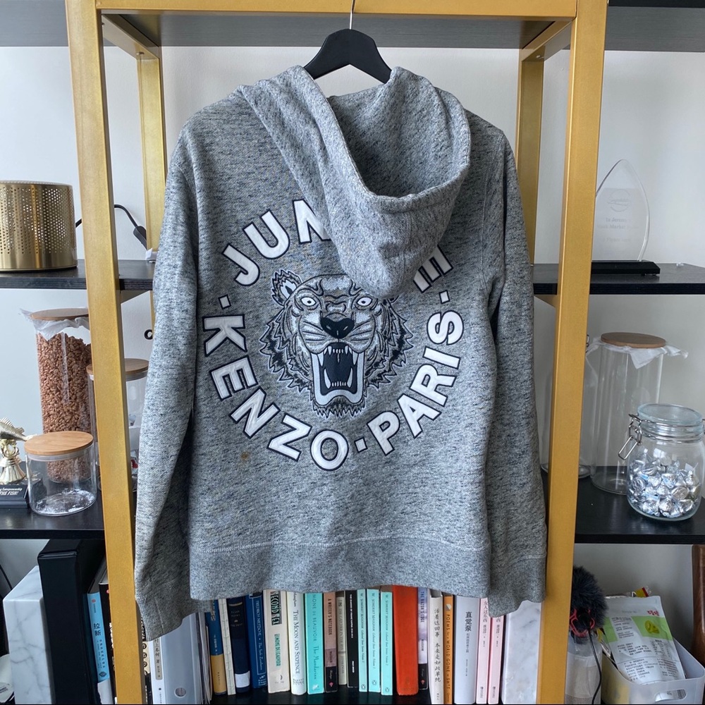 Kenzo grey hoodie
